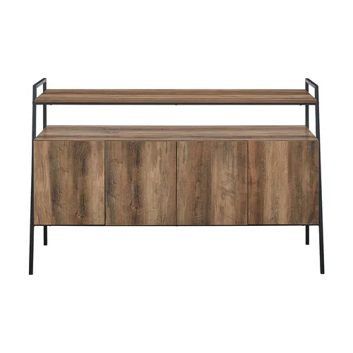 Rustic Oak Little Italy TV Stand for TVs up to 58" Provide Ample Storage