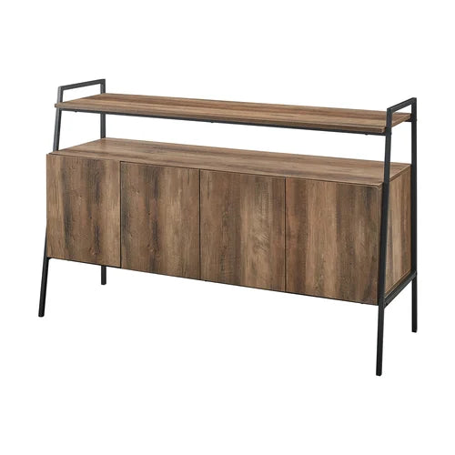 Rustic Oak Little Italy TV Stand for TVs up to 58" Provide Ample Storage