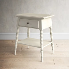 Littlejohn 29'' Tall 1 - Drawer Solid Wood Nightstand