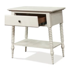 Littlejohn 29'' Tall 1 - Drawer Solid Wood Nightstand
