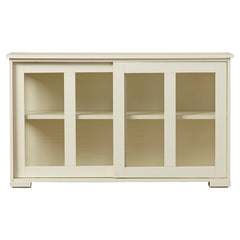 Off-White Liya Server Made from Manufactured Wood with Laminate