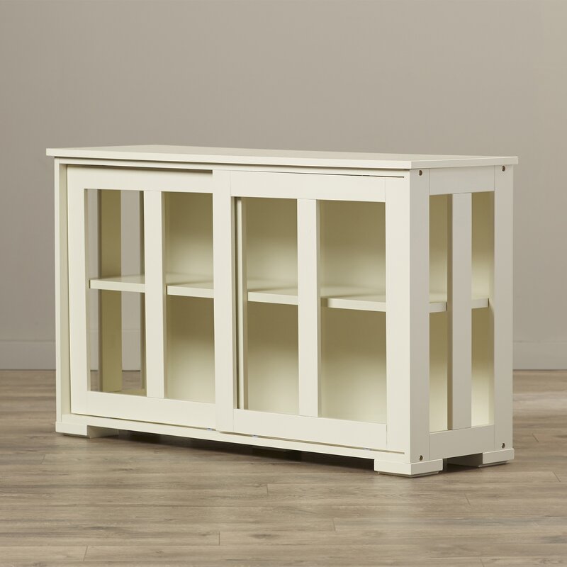 Off-White Liya Server Made from Manufactured Wood with Laminate