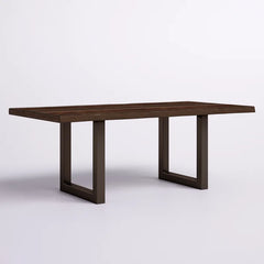 Gray Lonan 80'' Dining Table Brings Transitional Style to your Dining Room