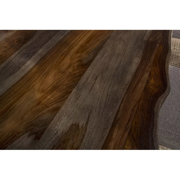 Gray Lonan 80'' Dining Table Brings Transitional Style to your Dining Room