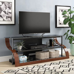Solid Wood Londonderry TV Stand for TVs up to 73" with Cable Management