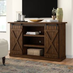 Espresso Lorraine TV Stand for TVs up to 60"  TV Stand Features a Stylish Set