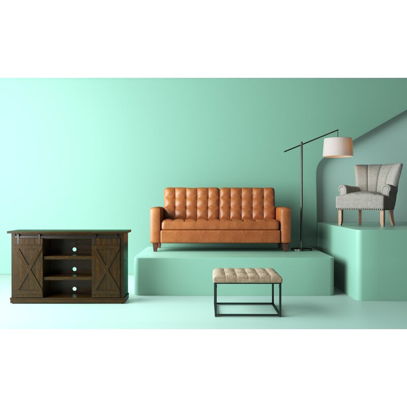 Espresso Lorraine TV Stand for TVs up to 60"  TV Stand Features a Stylish Set