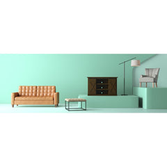 Espresso Lorraine TV Stand for TVs up to 60"  TV Stand Features a Stylish Set