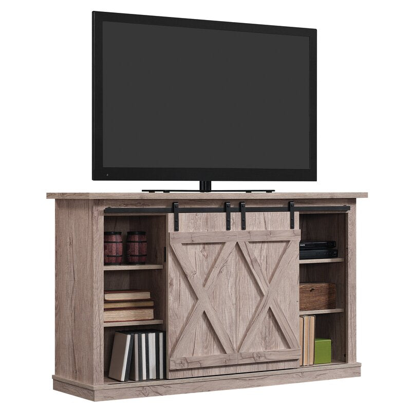 Ashland Pine TV Stand for TVs up to 60" Perfect for Holding your DVDs and Gaming Consoles, While Six Adjustable Shelves