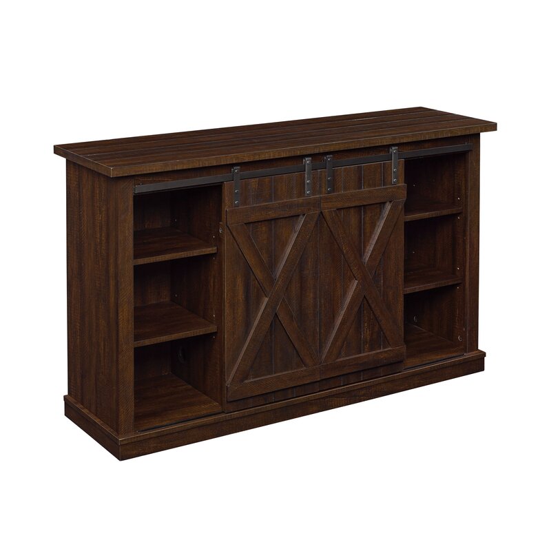 Espresso Lorraine TV Stand for TVs up to 60"  TV Stand Features a Stylish Set