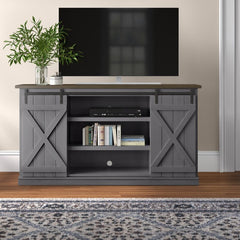 Antique Gray Lorraine TV Stand for TVs up to 70" Farmhouse Décor
