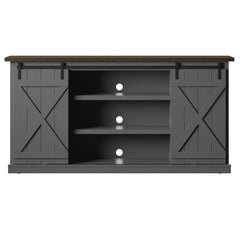 Antique Gray Lorraine TV Stand for TVs up to 70" Farmhouse Décor