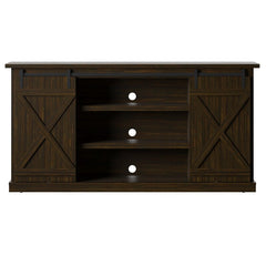 TV Stand for TVs up to 70"  Easy Access to Center Shelves