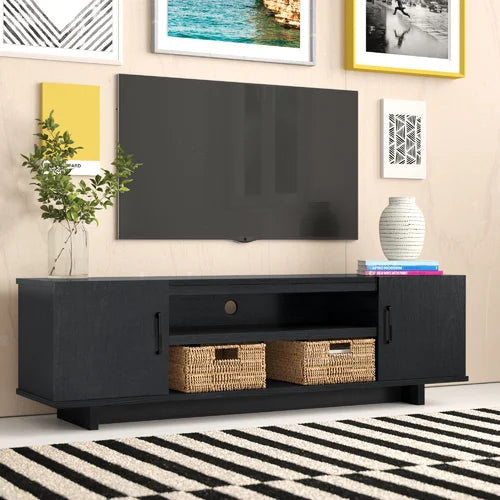Black Oak Lovisa TV Stand for TVs up to 70" Clean Lined Design