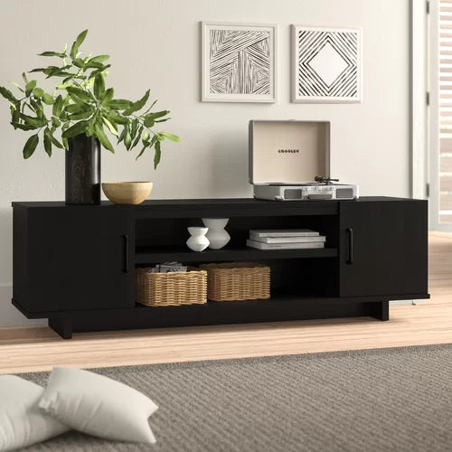 Black Oak Lovisa TV Stand for TVs up to 70" Clean Lined Design