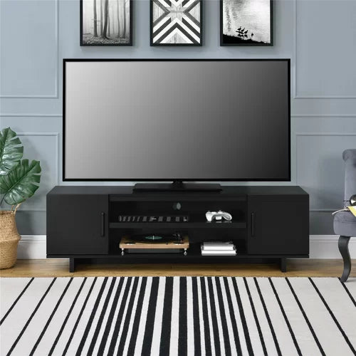 Black Oak Lovisa TV Stand for TVs up to 70" Clean Lined Design