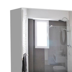 Mount Framed 1 Door Medicine Cabinet with 3 Shelves Multiple Shelves That Will Provide You With A Great For Your Bathroom