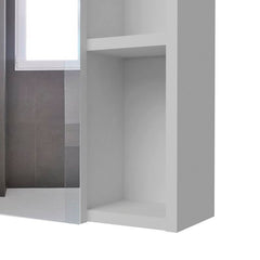 Mount Framed 1 Door Medicine Cabinet with 3 Shelves Multiple Shelves That Will Provide You With A Great For Your Bathroom