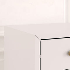 White 6 Drawer 56'' W Dresser Great for your Bedroom, Living Room, Etryway Perfect for Organize this Dresser Drawer