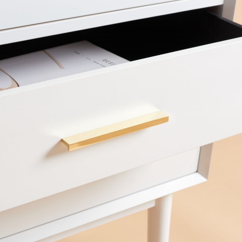 White 6 Drawer 56'' W Dresser Great for your Bedroom, Living Room, Etryway Perfect for Organize this Dresser Drawer