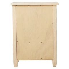 Lynn 28.5'' Tall Solid Wood End Table with Storage