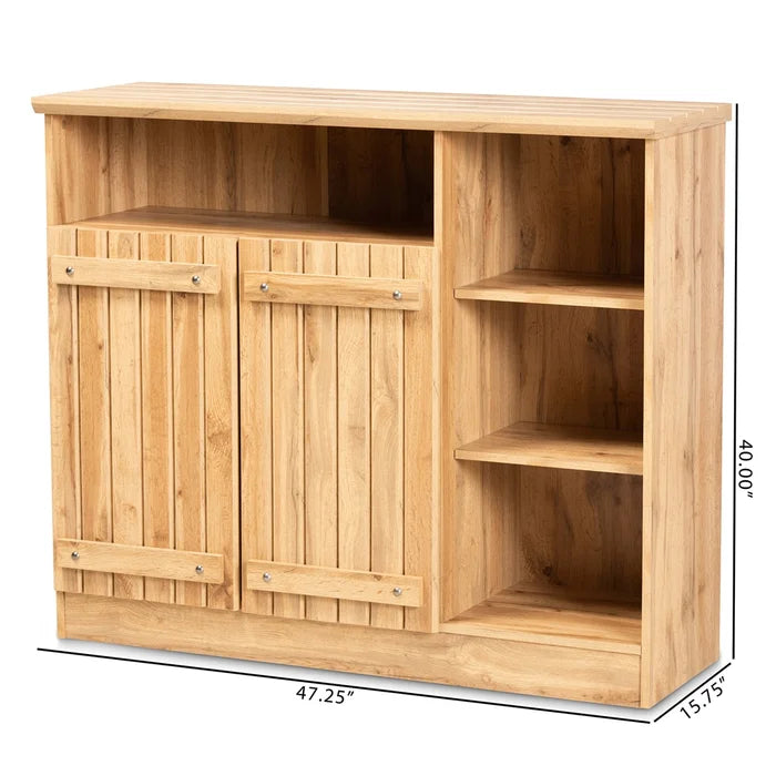 47.2'' Wide Server Provide Ample Storage Space to Easily Organize your Plates Glassware
