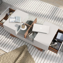 Coffee Table with Storage Anchor your Seating Ensemble in A Sleek and Chic Style with this Ultramodern Coffee Table Offer
