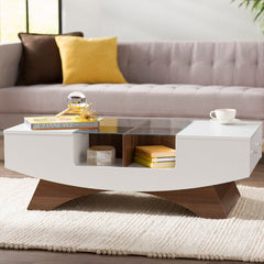 Coffee Table with Storage Anchor your Seating Ensemble in A Sleek and Chic Style with this Ultramodern Coffee Table Offer