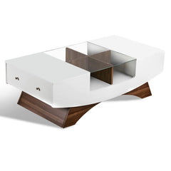 Coffee Table with Storage Anchor your Seating Ensemble in A Sleek and Chic Style with this Ultramodern Coffee Table Offer