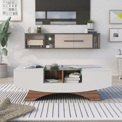 Coffee Table with Storage Anchor your Seating Ensemble in A Sleek and Chic Style with this Ultramodern Coffee Table Offer