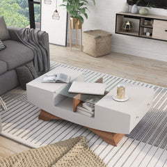 Coffee Table with Storage Anchor your Seating Ensemble in A Sleek and Chic Style with this Ultramodern Coffee Table Offer