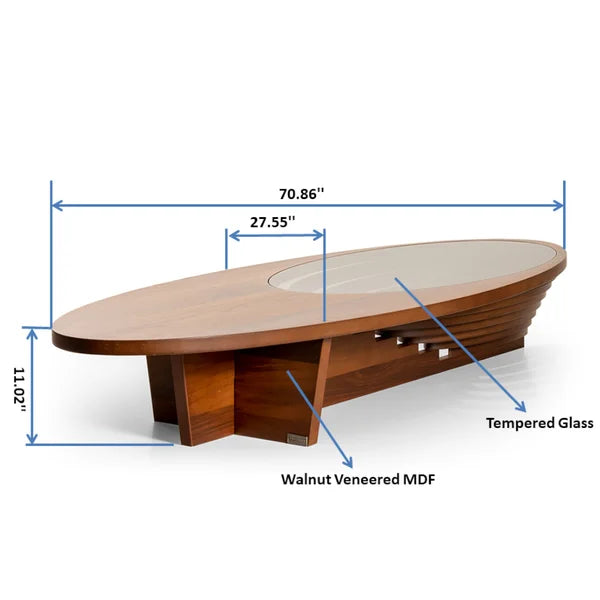 Solid Wood Maez Solid Coffee Table Perfect for Living Room