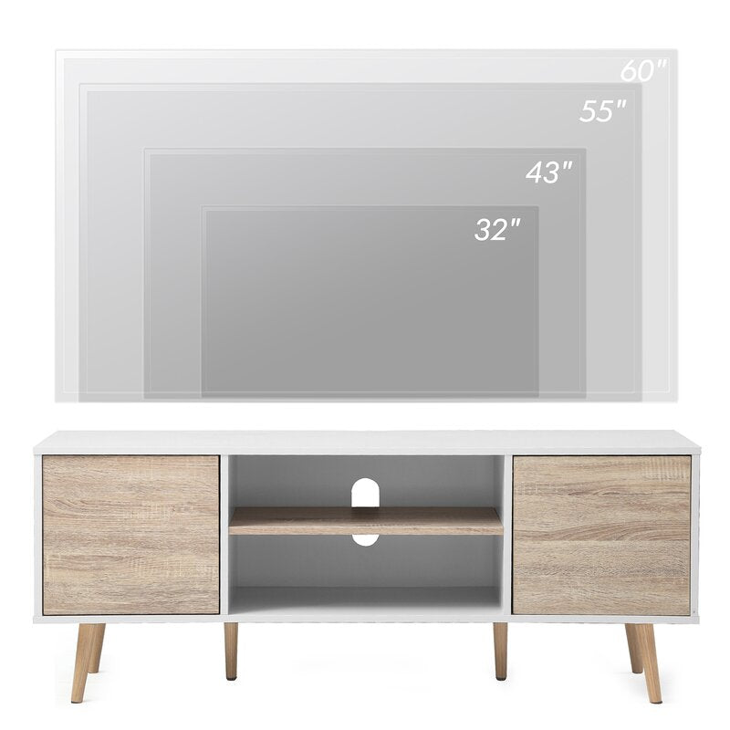Malmo TV Stand for TVs up to 60" Made of High Quality Particle Board