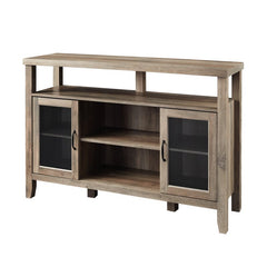 Gray Wash 52'' Wide Sideboard Two Exterior Shelves That Offer A Stage To Display A Few Decorative Favorites