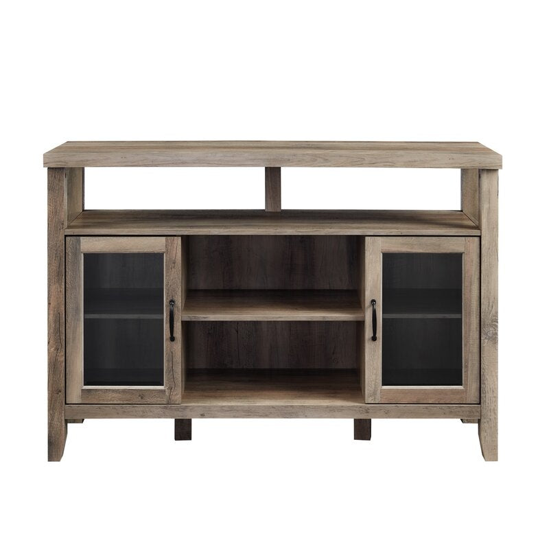 Gray Wash 52'' Wide Sideboard Two Exterior Shelves That Offer A Stage To Display A Few Decorative Favorites