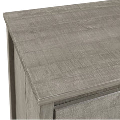 Mannion 6 Drawer 51'' W Solid Wood Contemporary Style Distressed Finish