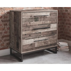 Brown Manuel 3 Drawer 26.75'' W Chest Modern Lifestyle Perfect for Organize