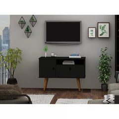 TV Stand for TVs up to 43" Great for Small Living Rooms or a Den Mid-Century Modern