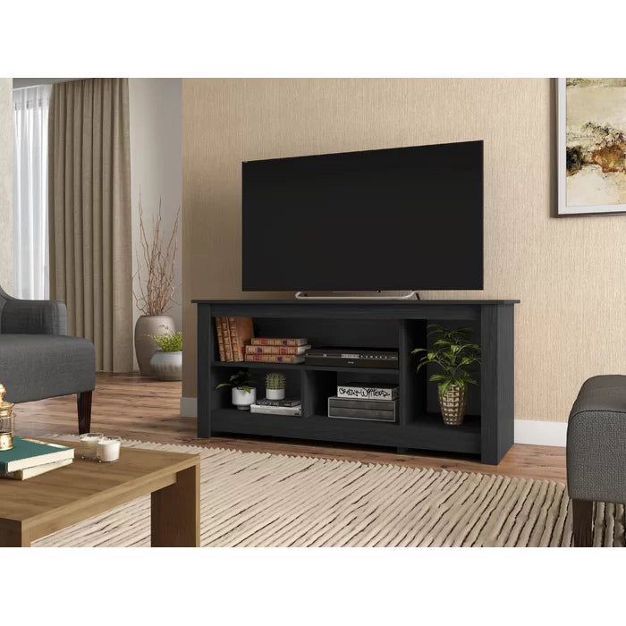 Black Margulies TV Stand for TVs up to 60" Featuring a Traditional Design