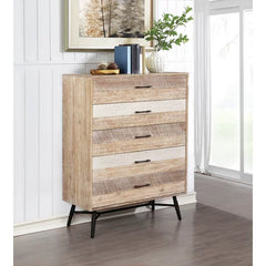 Marisa 5 Drawer 39'' W Chest Five Soft Felt Lined Drawers