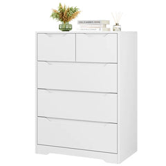 Massapequa 5 Drawer 27.2'' W Chest Modern Style Spacious Drawers Offer Plenty Space