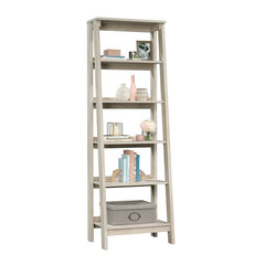 Chalked Chestnut 71.125'' H x 23.5'' W Ladder Bookcase Perfect Place for your Awards, Books, Home Décor, Organizing Bins
