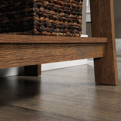 Vintage Oak 71.125'' H x 23.5'' W Ladder Bookcase Bring Style and Storage to your Home with this 5-Shelf Bookcase