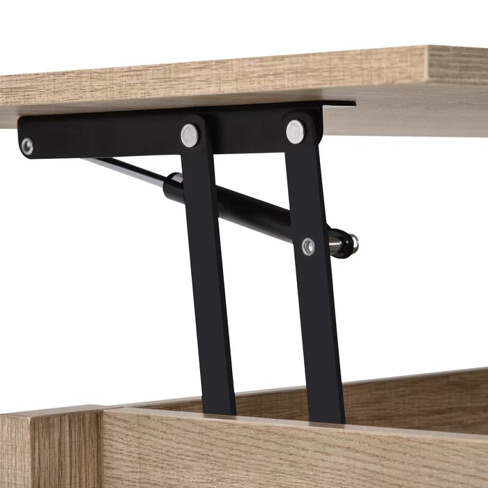 Oak Lift Top Extendable Coffee Table with Storage Add Functionality and Modern Appeal to your Living Room