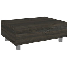 Carbon McConnellsburg Lift Top 4 Leg Coffee Table with Storage