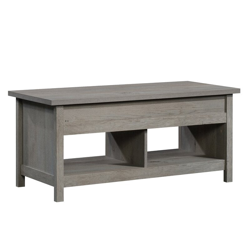 Mystic Oak Mccaslin Lift Top 4 legs Coffee Table with Storage Multipurpose Workspace