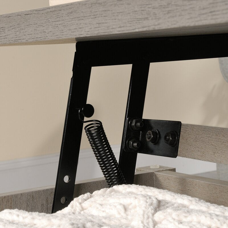 Mystic Oak Mccaslin Lift Top 4 legs Coffee Table with Storage Multipurpose Workspace