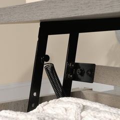 Mystic Oak Mccaslin Lift Top 4 legs Coffee Table with Storage Multipurpose Workspace