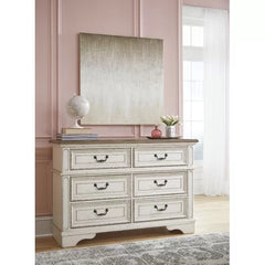 Mcclurg 6 Drawer 54.13'' W Double Dresser Made from Solid and Engineered Wood