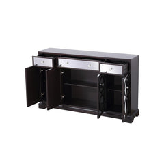Dark Walnut 60'' Wide 3 Drawer Sideboard Decorate Any Narrow Hallway Or Dining Room, Or Living Room and Still Yield Plenty Of Storage Space
